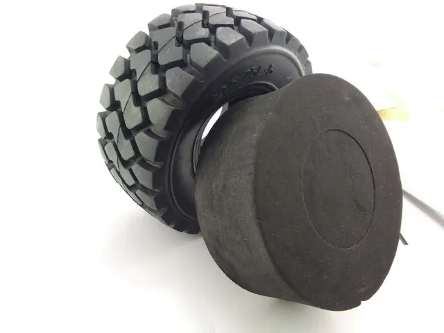 1pcs Tire 137mm for 1/14 Tractor Excavator Truck Tamiya