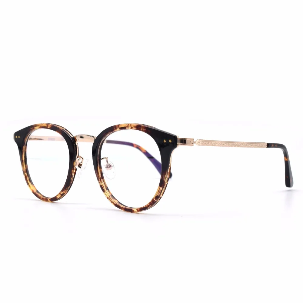 

HKUCO специальная стильная прозрачная оправа для линз Очки круглая оправа