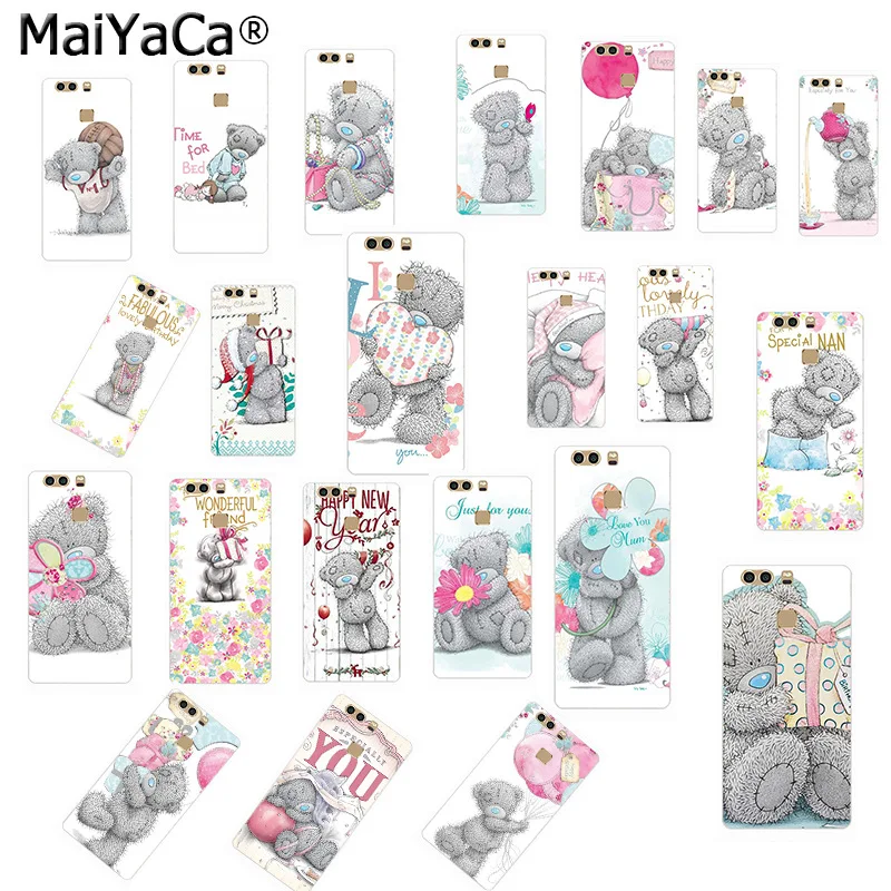 

MaiYaCa Tatty Teddy Me To You Bear Classic Phone Accessories Case for Huawei P9 p6 p7 p8 p10 plus case Cover for xiaomi 3 4case