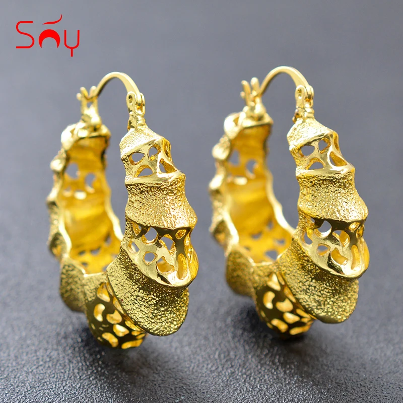 Sunny Jewelry модные ювелирные изделия для женщин большие серьги кольца высокое