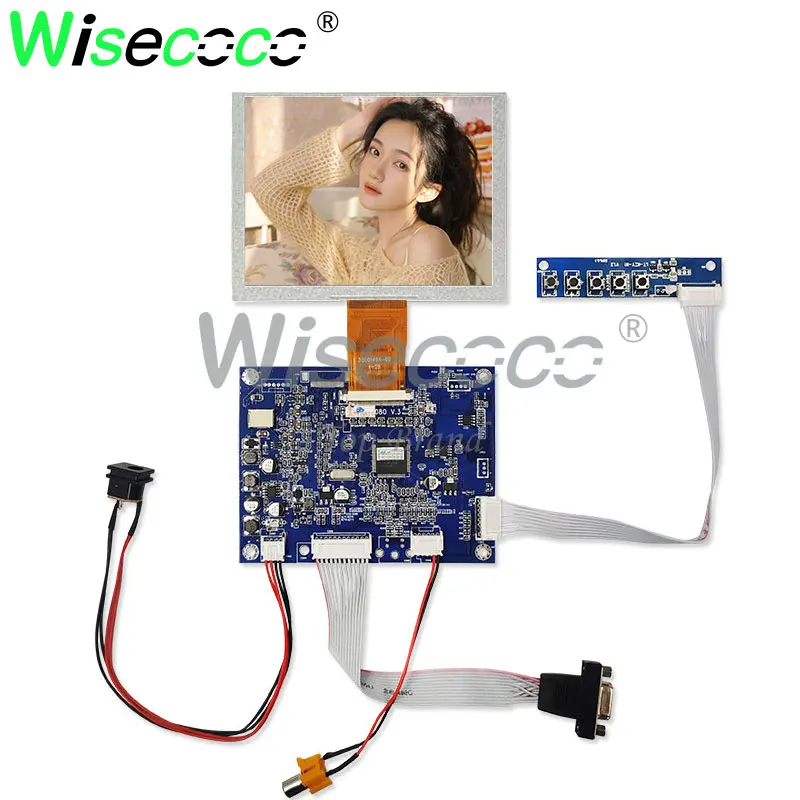 

VGA AV Controller Board 5inch ZJ050NA-08C lcd screen 640x480 LCD Screen