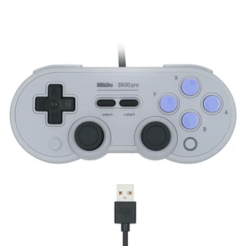 

8Bitdo SN30 Pro for Nintend Switch Controller USB Gamepad for Nintendo Switch/for Windows/Steam/Raspberry Pi (SN Edition)