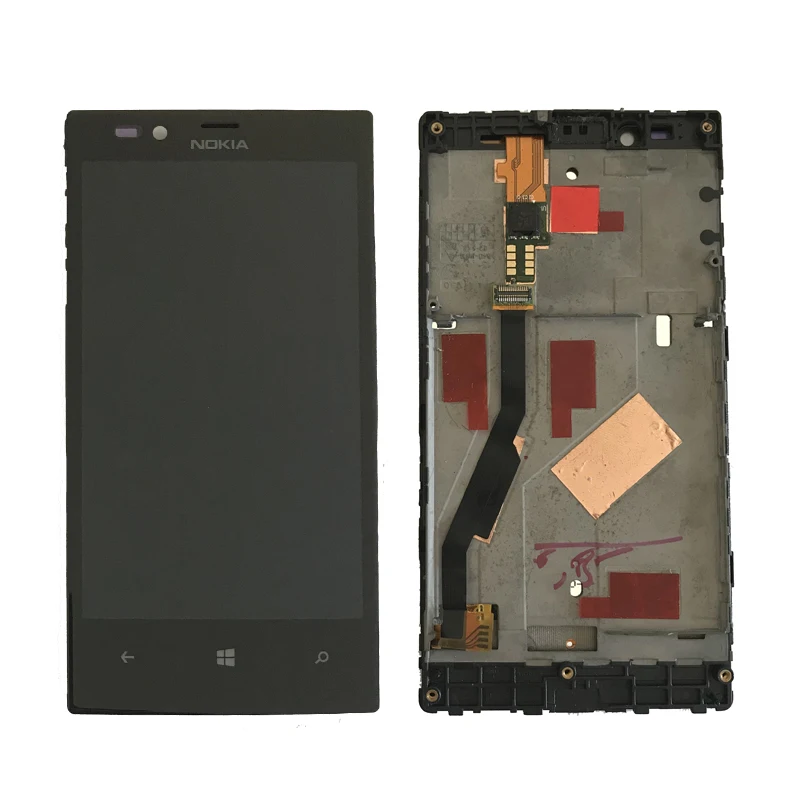 Для Nokia Lumia 720 ЖК-дисплей с кодирующий преобразователь сенсорного экрана в сборе с рамкой