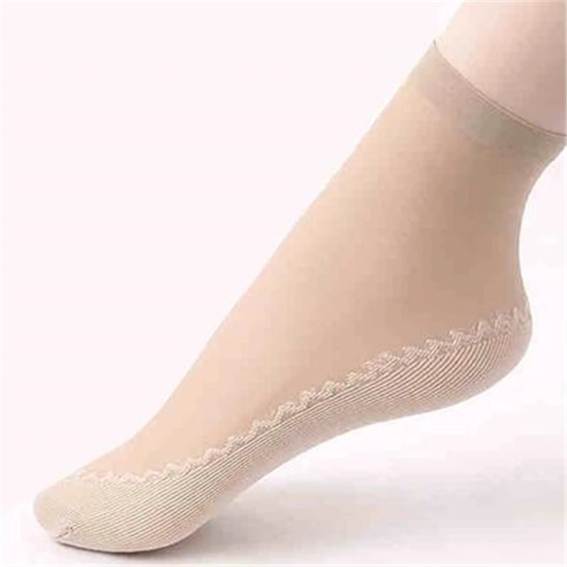 Новые женские хлопковые носки летние бархатные прозрачные носки износостойкие Нескользящие женские весенне-осенние носки Calcetines Mujer