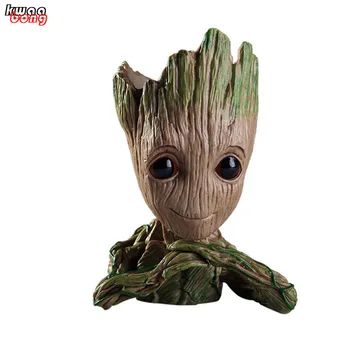 

baby Groot for Flowerpot Planter Tree Man Cute Model Pen Pot Action Figure Figures Toy
