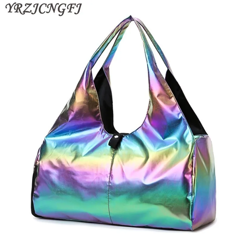 

Shoulder Colorful Travel Bag Women Waterproof Large Capacity Handbags Duffle Traveling Bag Luggage For Weekend Fitness Yoga Bags