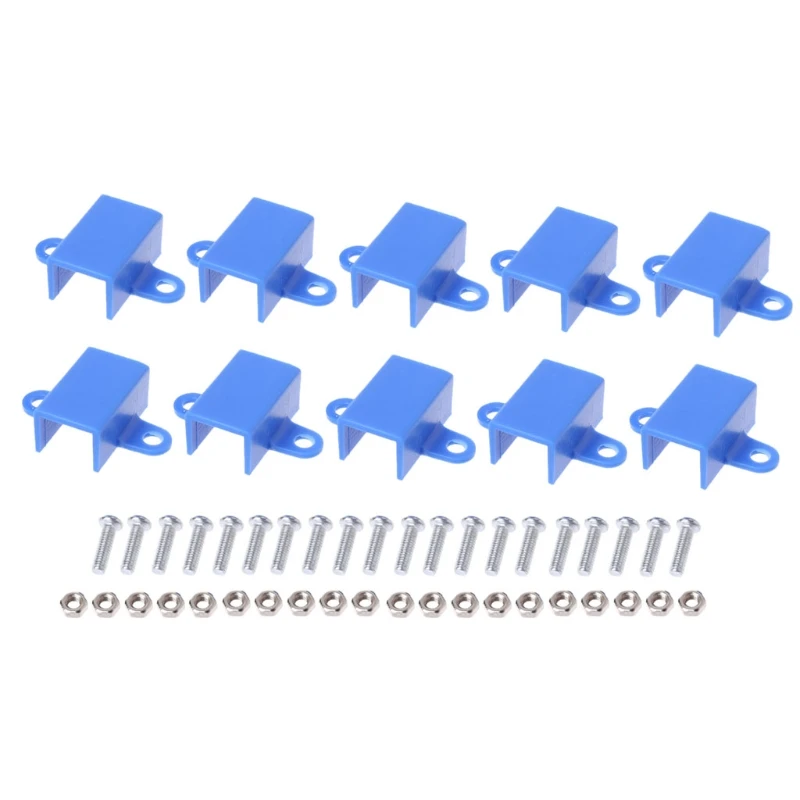 

10Pcs Mounting Bracket N20 Micro Gear Motor Base Fixed Seat Frame Holder 12mm
