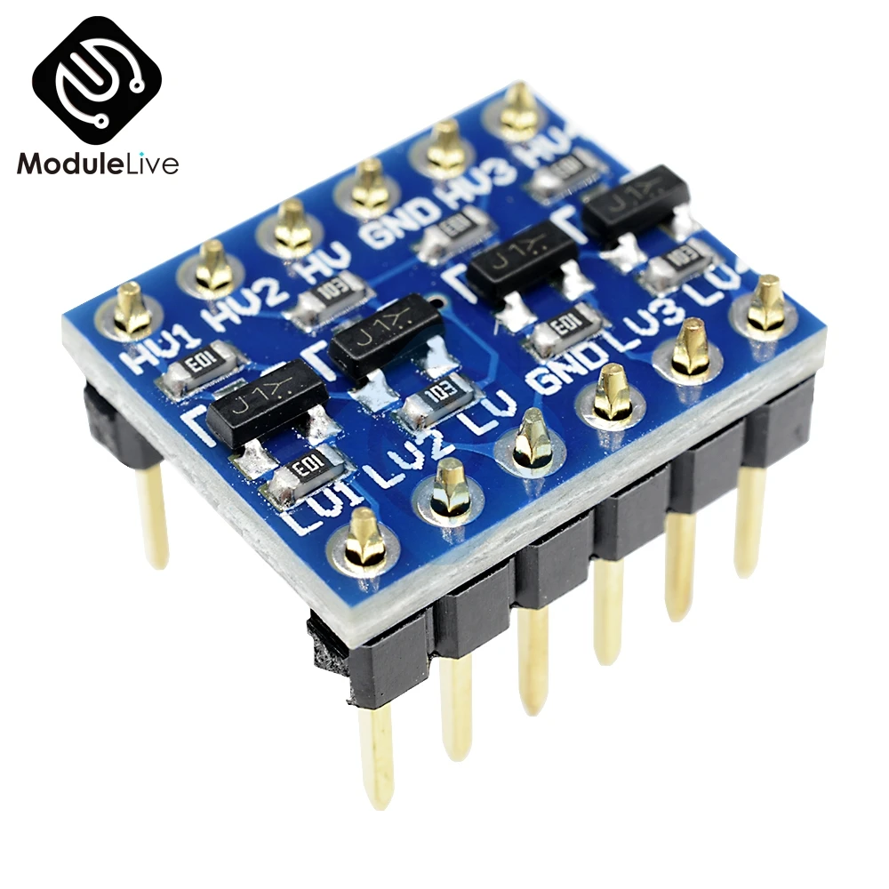 10 шт. IIC I2C преобразователь уровня логики двунаправленный Модуль платы 5 В/3 3 В