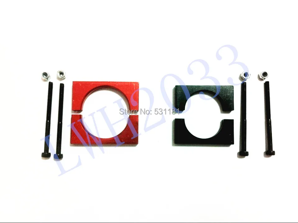 

Four - axis six-axis tube clip / aluminum alloy pipe clamp / HM Tube hoop 12MM 14MM16MM20MM22MM25MM 30MM carbon tube (5 pairs)