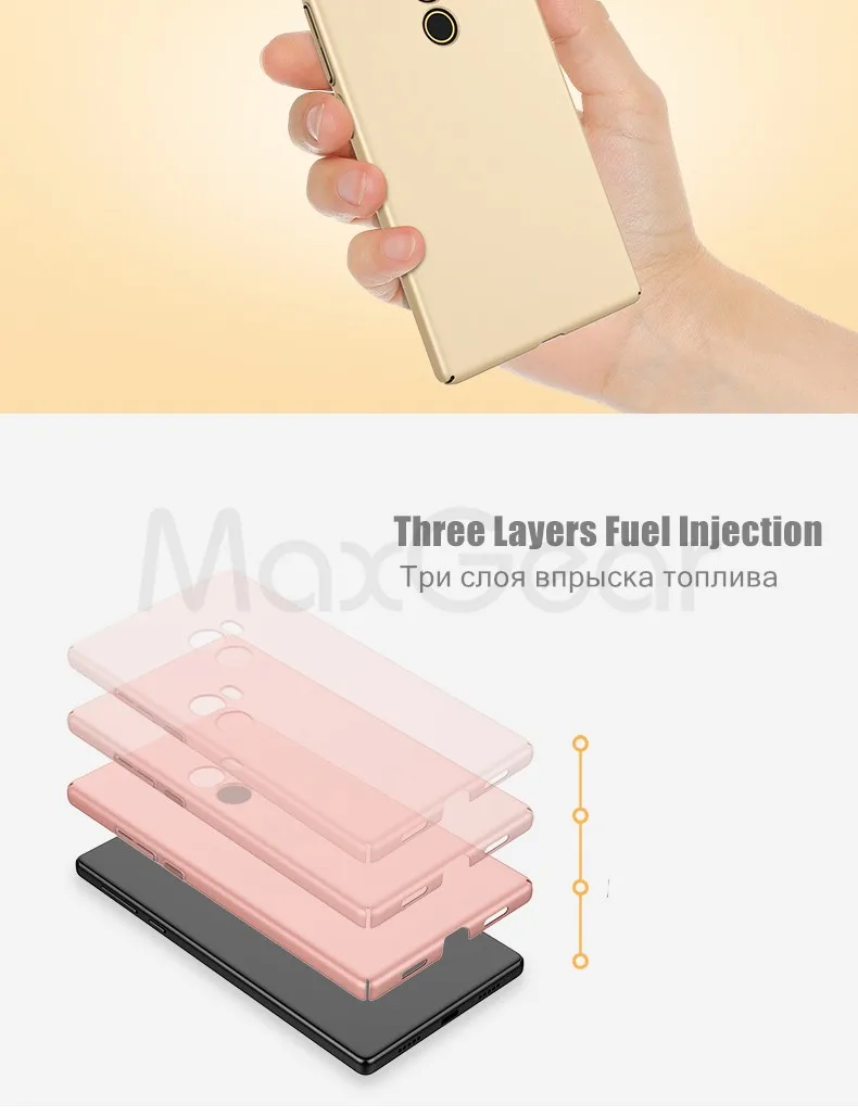 MaxGear For Xiaomi Mi Mix Case 6.4" For Xiaomi Mix Phone Cases PC Matte Ultra Thin Hard Back Cover for Xiaomi Mi Mix Case Cover