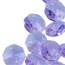 50 шт. мм 14 мм хрустальная люстра детали вечерние событие вечеринок качество стекло кристалл восьмиугольная бусина DIY завечерние навес Вечеринка Свадебный декор