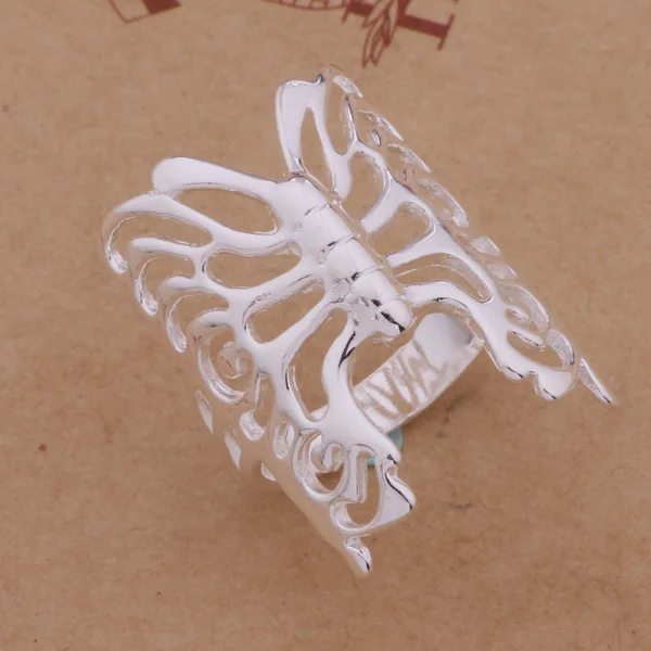 wholesale High quality silver plated Fashion jewelry rings WR-198