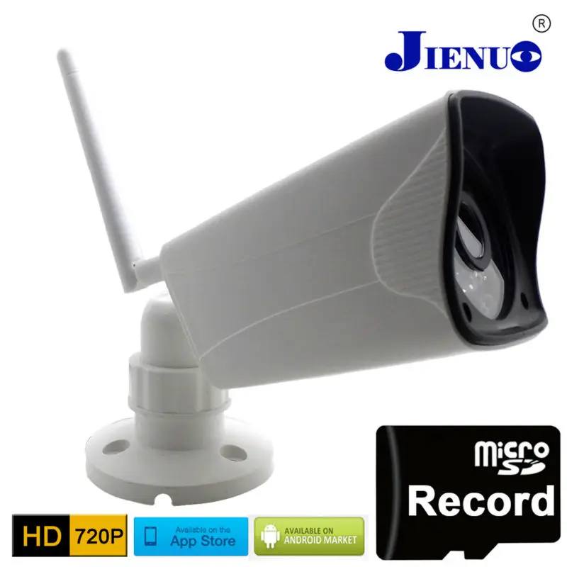 IP Camera 720p wifi support Micro SD Card Outdoor Waterproof Mini