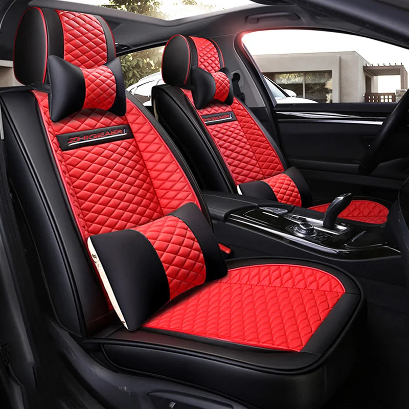 

WLMWL Universal Leather Car seat cover for Chrysler all models 300c 300 Grand Voyager car accessories car styling