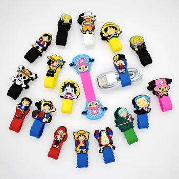 

50pcs/lot Headphone Earphone Cable Wire Organizer For iphone 5 6 7 Cord Holder USB Charger Cable Winder