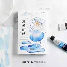 Infeel. me dancing girl открытка Закладка Письмо бумага поздравительная открытка 1 лот = 1 упаковка = 30 шт