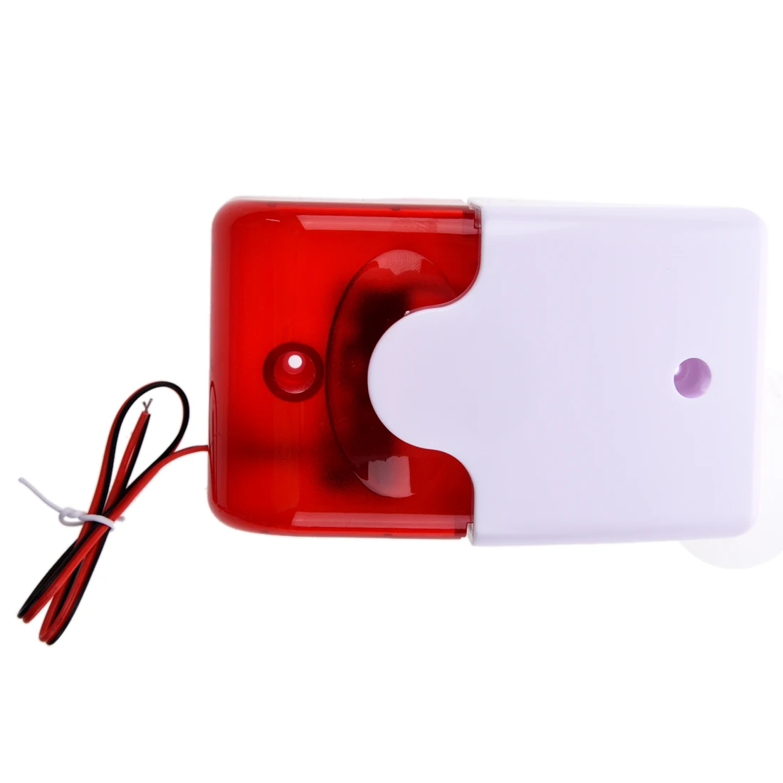 MOOL 12V przewodowy dźwięk alarmowy stroboskop migające światło syrena system alarmowy do domu MOOL 12V przewodowy dźwięk alarmowy stroboskop migające światło syrena system alarmowy do domu