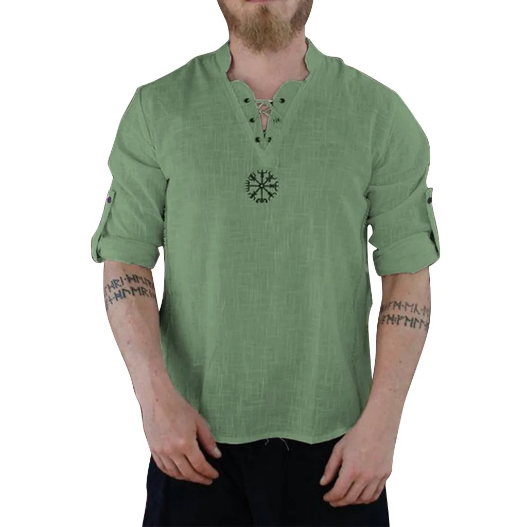 Летняя мужская рубашка, Camisa, стиль, длинный рукав, свободная рубашка, индивидуальная, хлопок-лен, чистый, блузка, топ, уличная одежда, Camisa masculina