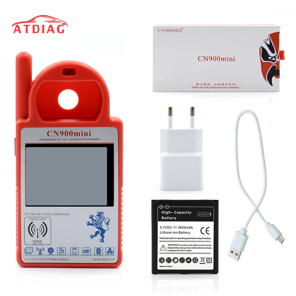 

Original Smart CN900 Mini Transponder Key Programmer Copy 4C 46 4D 48 G Chip Mini CN 900 V1.34.2.19 Update Online
