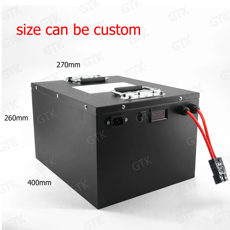 Gtk 72v 120Ah 120A Not 100Ah 100A lithium ion battery pack li ion for 6000W 7000W 8000W bike tricycle Forklift Motocycle AGV 4