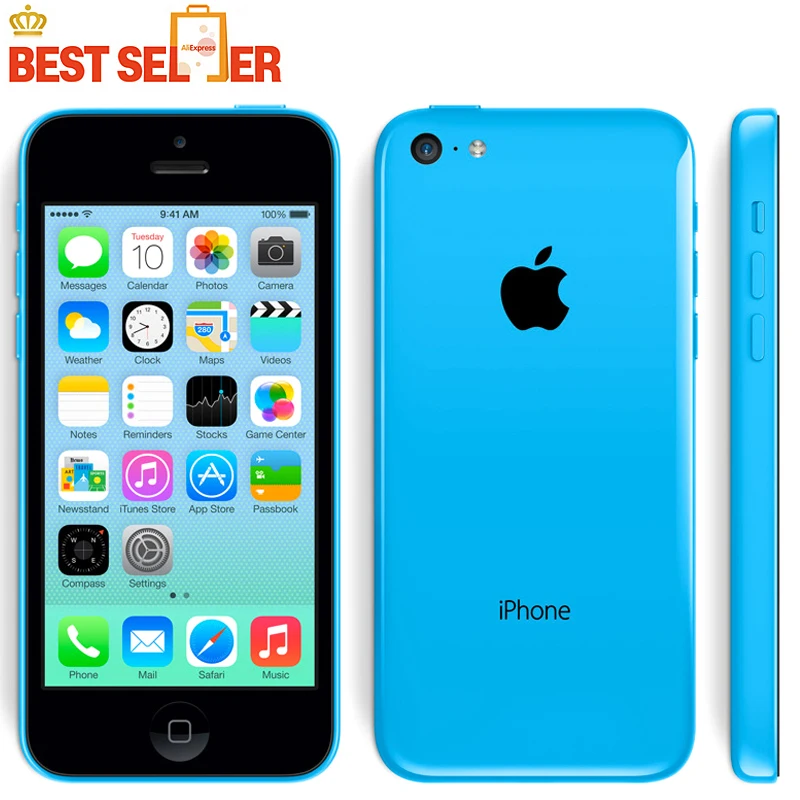 Aliexpress.com : Buy 2016 Hot Sale Original Apple Iphone 5C phone 4.0" Dual Core 8MP 5 Color