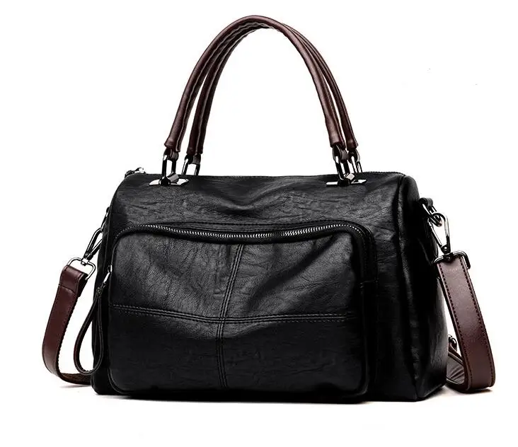 

Ragcci Brand Genuine Leather Women Handbag Vintage Messenger Tote Girls Crossbody Shoulder Bags Trend Bag