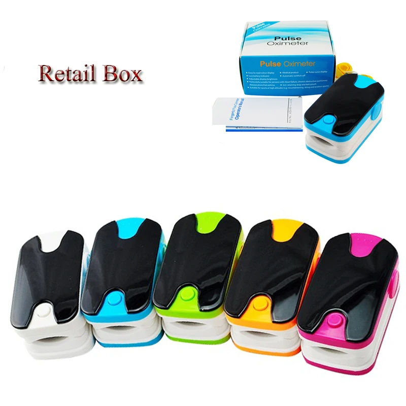 

10 Units ! Color OLED Fingertip Pulse Oximeter - SPO2 Monitor Finger Puls Oximeter Puls Oximtetro Saturimetro Ossimetro SY-008