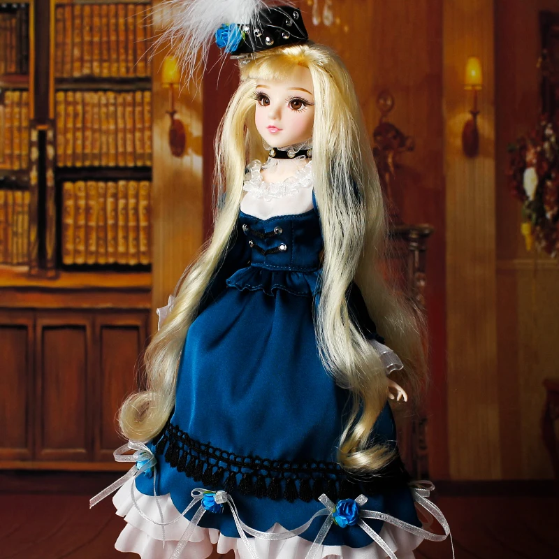 Кукла MM Girl 1/6 BJD созвездия серия 30 см шарнирное тело имя весы золотой волос|Куклы| |