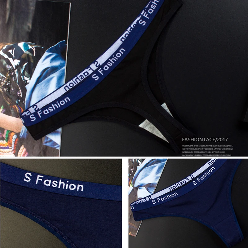JERRINUT 3 Pcs Underwear Women Thong String Woman Panties Sexy G String Women Cotton Briefs Seamless Female Underwear Thong JERRINUT 3 Pcs Underwear Women Thong String Woman Panties Sexy G String Women Cotton Briefs Seamless Female Underwear Thong