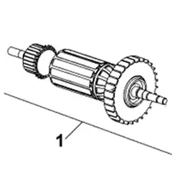 Арматура N014339 ротор 220-240 V для Dewalt D28811 D28810