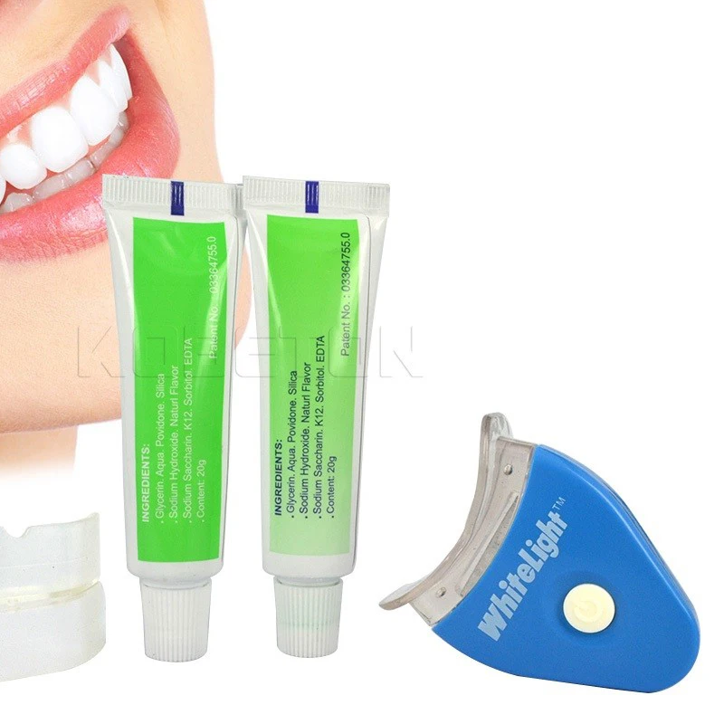 1 set white light led teeth whitening tooth gel whitener health care toothpaste kit for 1 set white light led teeth whitening tooth gel whitener health care toothpaste kit for