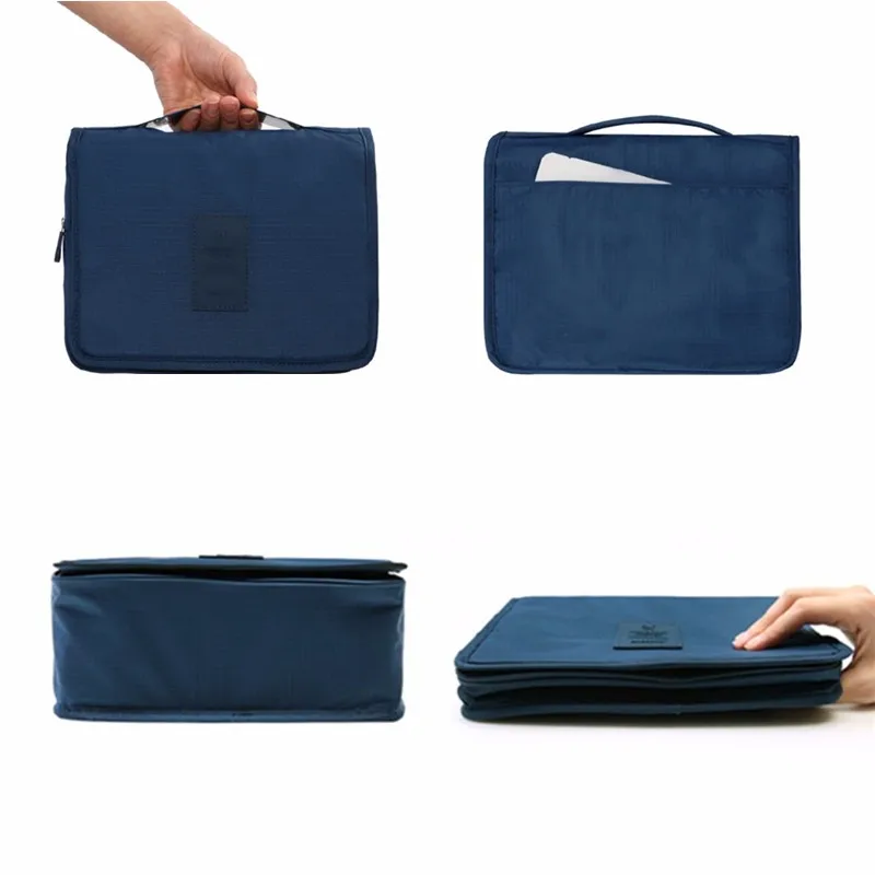 Alghlh women شنقا الزينة واضح الحمام السفر حقيبة التخزين التجميل تحمل الزينة منظم للسفر