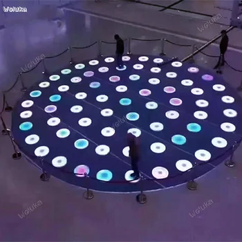 

LED luminescent tile lamp round induction lamp induction luminescent brick light buried square stage light CD50 W03