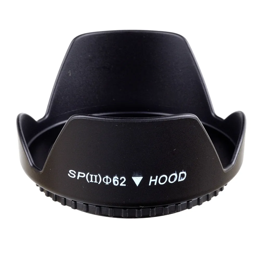 62mm Flower Screw Mount Lens Hood for Digital Camerashood vesthooded