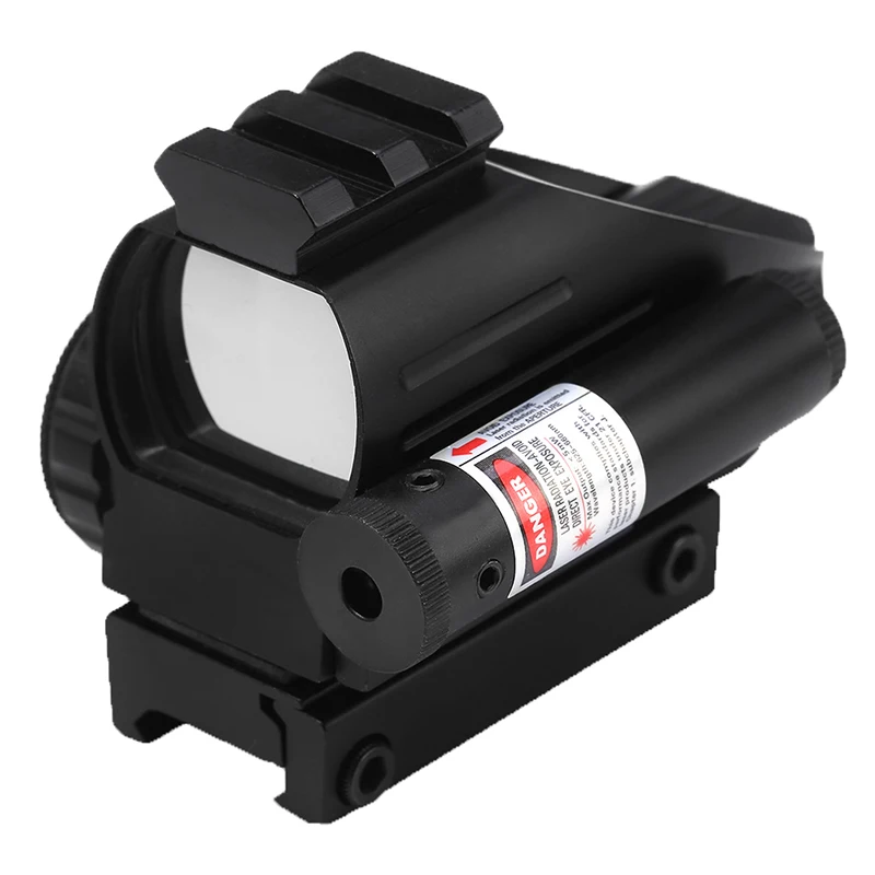 

Hunting RifleScope Optics Holographic Green Red Dot Reflex Sight with 4 Various Reticle 20mm Rails Mount Outdoor H5