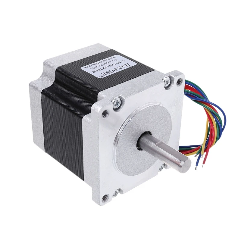 

57 Stepper Motor Single Shaft 4-Lead 2.8A NEMA23 126N.cm 56mm For CNC Engraving