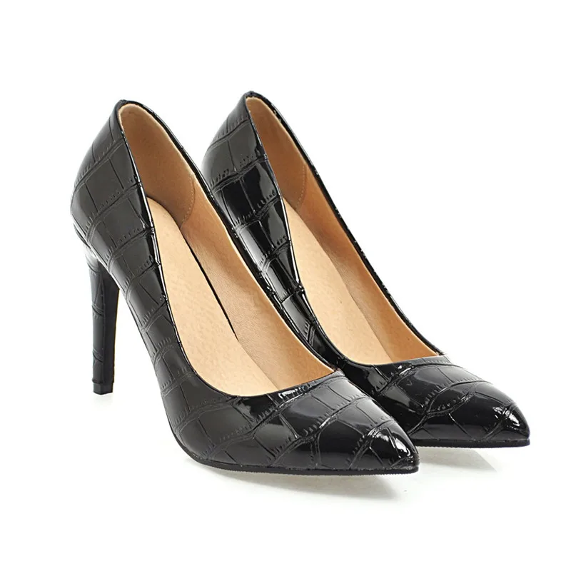 MORAZORA 2019 new arrival spring summer women pumps pointed toe pu super high heels shoes shallow elegant wedding shoes woman