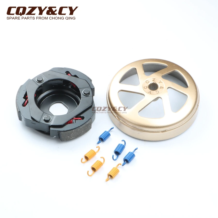 Performance clutch bell& clutch for LONGJIA LJ125T 125cc GY6 152QMI