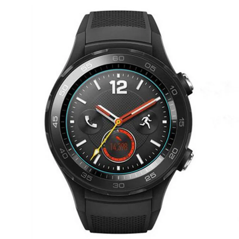 Круглая стеклянная Защитная пленка для samsung Garmin Amazfit Lemfo Clomi Zeblaze Senbono Lokmat Torntisc Smart Watch защита экрана