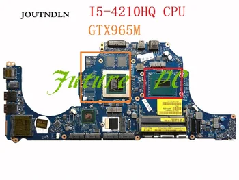 

JOUTNDLN FOR DELL Alienware 17 R2 15 R1 Laptop Motherboard I5-4210HQ CPU GTX965M GPU HH4PY 0HH4PY CN-0HH4PY LA-B753P Test work
