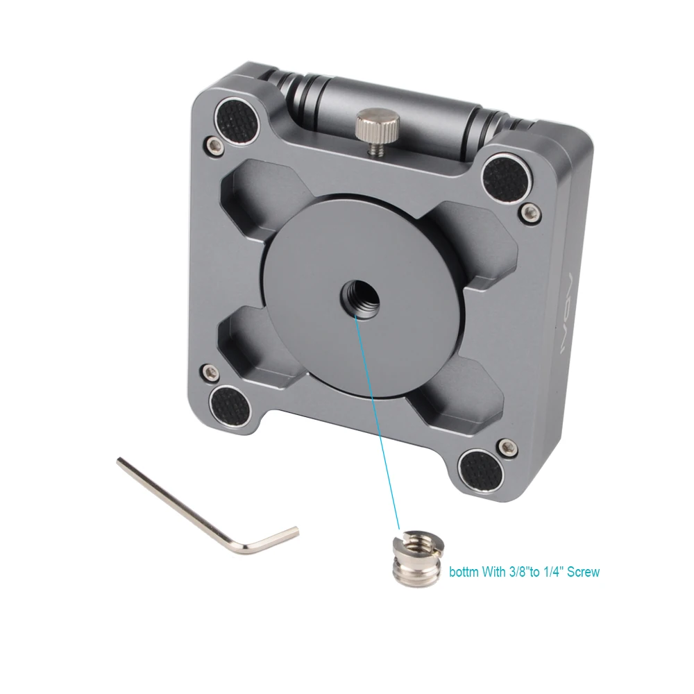 Z Flex Tilt Head Aluminum Alloy Folding Z Shaped FlexTilt Tripod Head 2 360 Degree Rotary Rotate Mount for Rail Camera Bracket