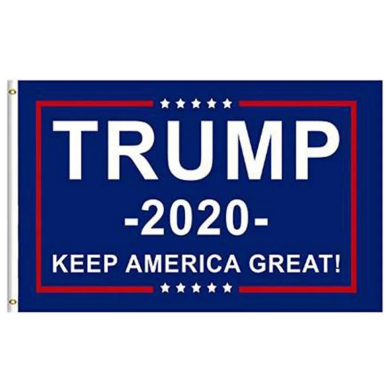 

150x90cm Trump 2020 Vote Flag Double Sided Printed Donald Trump Flag Keep America Great Donald for The President USA