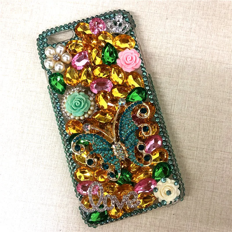 Чехол XINGDUO Bling для iphone 7 plus блестящий чехол с бабочками цветами и стразами X XR XS MAX 6 8