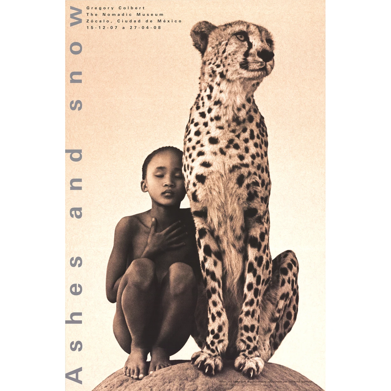Gregory Colbert - Child with Cheetah, Mexico City