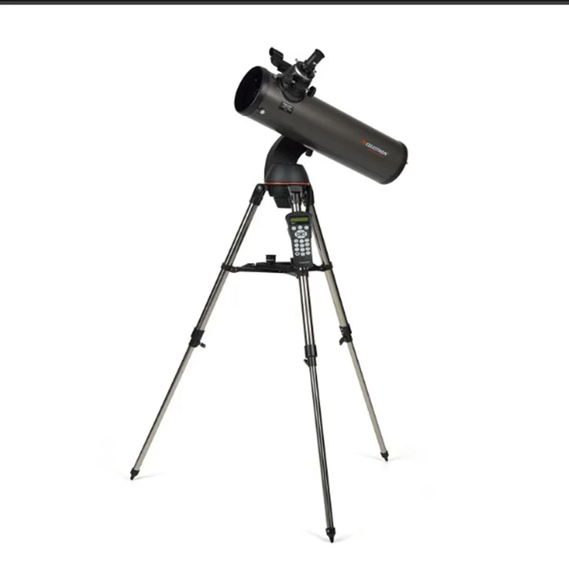 Компьютерный телескоп Celestron-NexStar 130SLT-Компактный и портативный-астрономический зеркальный оптический телескоп Newton