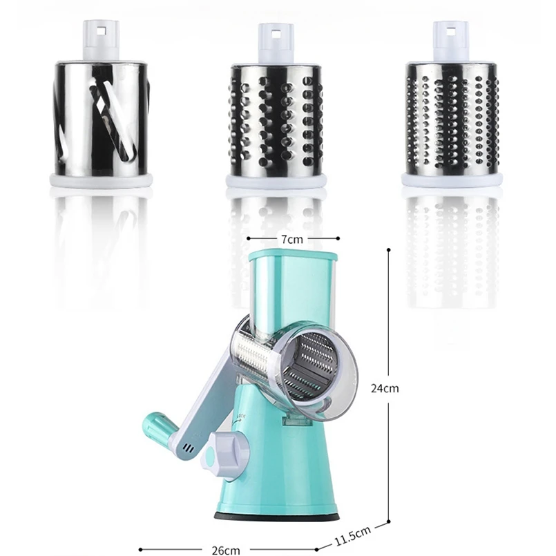 3in1Manual-Roller-Vegetable-Slicer-3Detachable-Drum-type-Stainless-Steel-Blade-Potato-Chopper-Carrot-Grater-Cheese-Grinder (3)