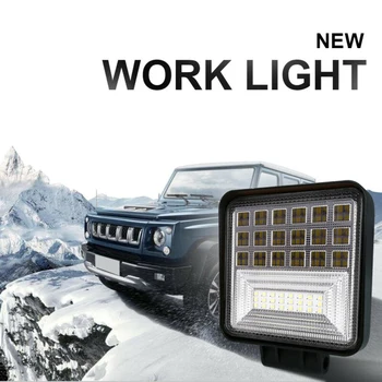

2Pcs Car Lights Off-road Motorcycles Car Replacement Spotlight Black Lamp