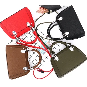 

Jaybag 2019 New Bolso Mujer Satchels Shoulder Bag Simple Lychee Shell Bag Fine PU Leather Handbags For Women Torebka Damska