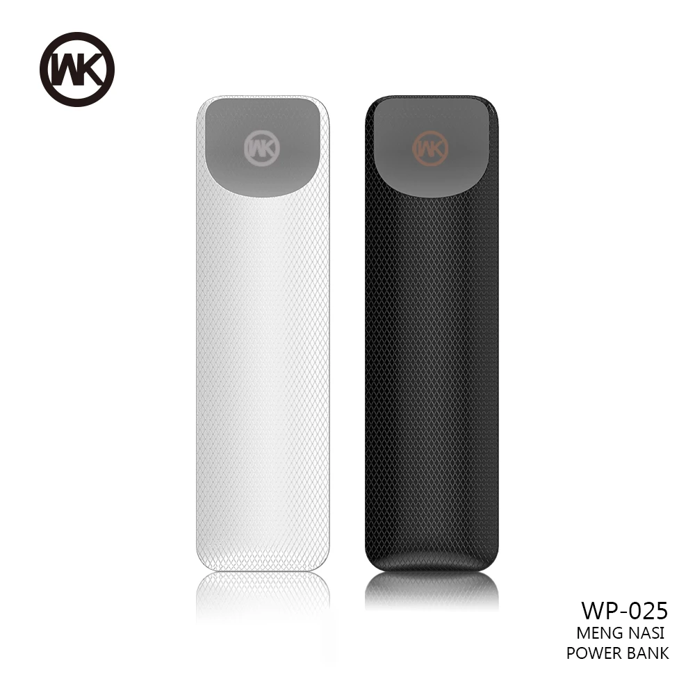 WK Mini power Bank 2500 мАч Внешнее зарядное устройство портативное зарядное устройство USB power bank для iphone X XR XS MAX samsung Xiaomi