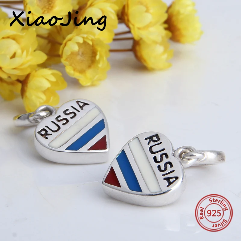 

New collection 925 Sterling Silver charms love heart Beads with multicolor enamel Fit original European Bracelet Pendant Jewelry